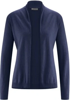 Cardigan Aus Hanf Und Bio-Baumwolle - Navy