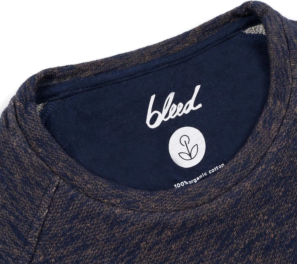 Raglan-Pullover Aus Bio-Baumwolle - Brown/navy 3 Raglan-Pullover Aus Bio-Baumwolle - Brown/navy – Bild 3