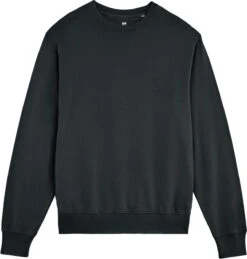 Vintage Terry Sweatshirt Aus Bio-Baumwolle - G. Dyed Black Rock