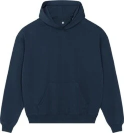 Oversized Unisex Heavy Hoodie Aus Bio-Baumwolle - French Navy