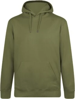 Organic Unisex Hoodie - Moss Green
