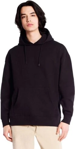 Organic Unisex Oversized Hoodie - Black -MELA Geschaft fair fashion hoodie organic black COR52P BL 1280x1280