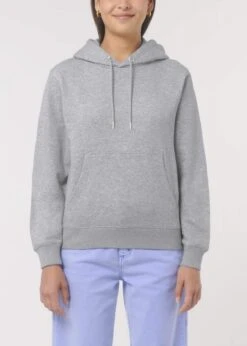 Terry Hoodie Aus Bio-Baumwolle - Heather Grey -MELA Geschaft fair trade Hoodie Terry U011 250 1280x1280