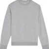 Terry Sweatshirt Aus Bio-Baumwolle - Heather Grey