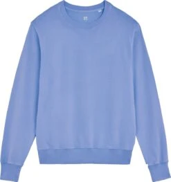 Vintage Terry Sweatshirt Aus Bio-Baumwolle - G. Dyed Swimmer Blue