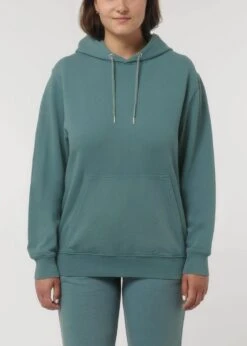 Vintage Terry Hoodie Aus Bio-Baumwolle - G. Dyed Hydro -MELA Geschaft fair trade Unisex Hoodie U040 102 1280x1280