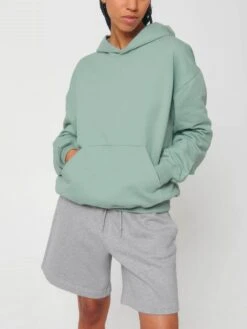 Oversized Unisex Heavy Hoodie Aus Bio-Baumwolle - Aloe -MELA Geschaft fair trade unisex hoodie bio sweat U797 089 1280x1280