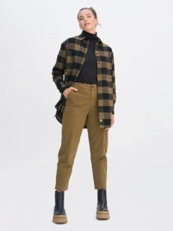 7/8-Hose Aus Bio-Baumwolle - Autumn Leaves 7 7/8-Hose Aus Bio-Baumwolle - Autumn Leaves -MELA Geschaft faire damen chino bio baumwolle braun 63570 978 1280x1280