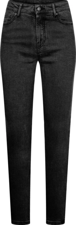 Slim Fit Jeans Aus Bio-Baumwolle - Black Washed