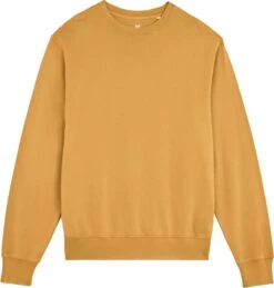 Vintage Terry Sweatshirt Aus Bio-Baumwolle - G. Dyed Gold Ochre