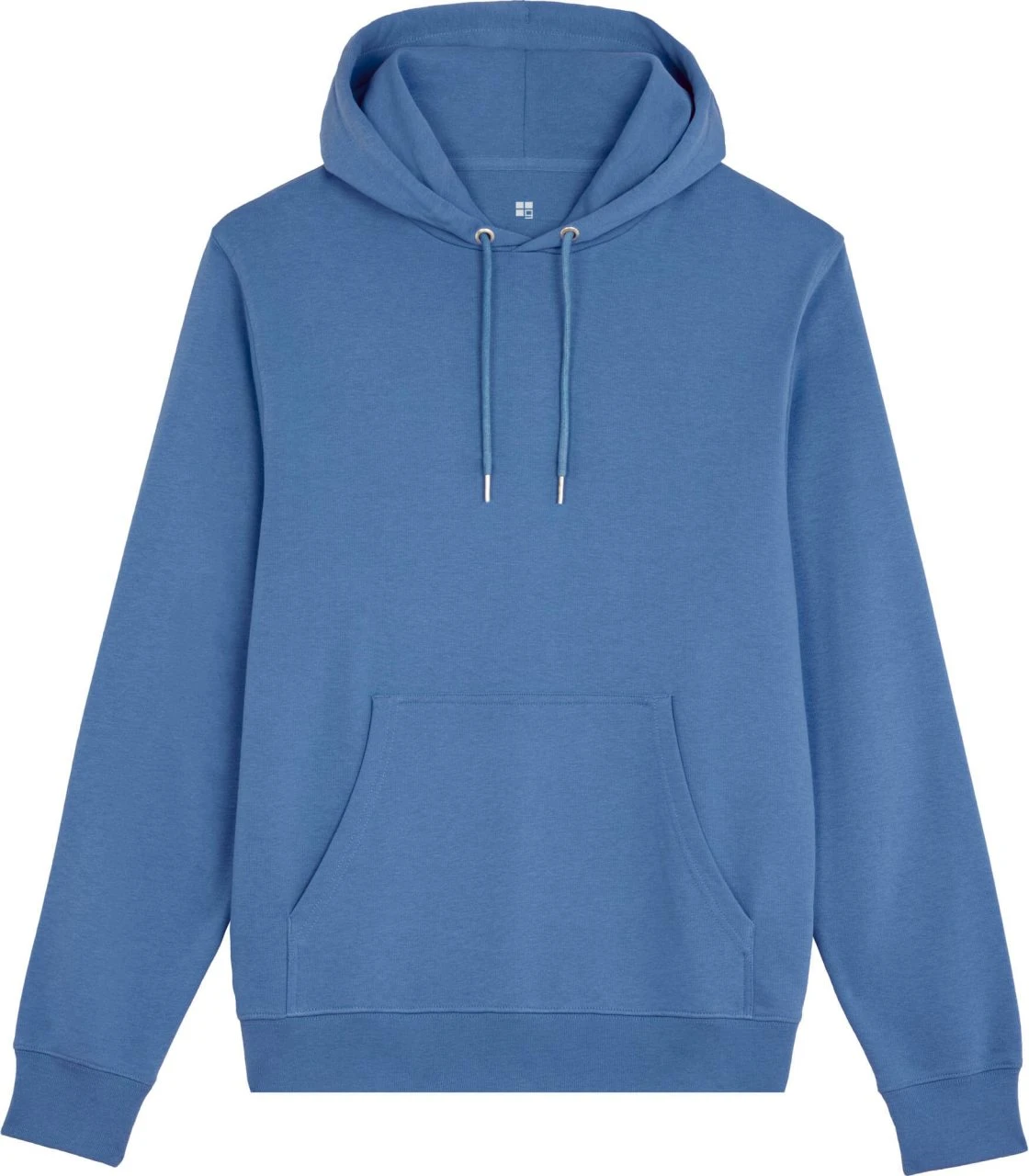 Terry Hoodie Aus Bio-Baumwolle - Bright Blue 1 Terry Hoodie Aus Bio-Baumwolle - Bright Blue