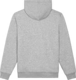 Gefütterte Unisex Kapuzenjacke Aus Bio-Baumwolle - Heather Grey -MELA Geschaft hochwertige Sweatjacke Sherpafutter U956 250 1280x1280
