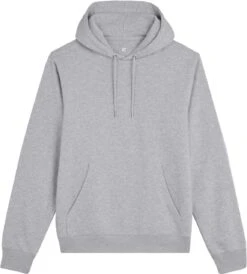 Terry Hoodie Aus Bio-Baumwolle - Heather Grey