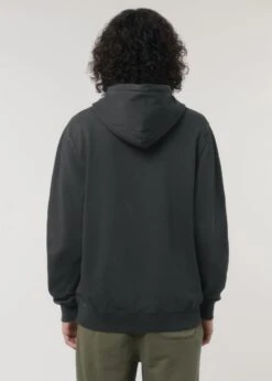 Vintage Terry Hoodie Aus Bio-Baumwolle - G. Dyed Black Rock -MELA Geschaft hochwertiger Kapuzenpullover stueckgefaerbt black rock U040 140 1280x1280