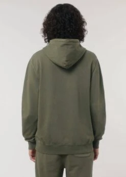 Vintage Terry Hoodie Aus Bio-Baumwolle - G. Dyed Khaki -MELA Geschaft hochwertiger vintage Hoodie Terrystoff U040 109 1280x1280
