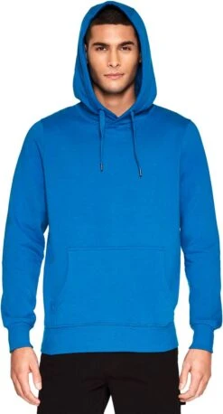 Hoodie Aus Bio-Baumwolle - Bright Blue -MELA Geschaft kapu blau bio kaupuze aufgezogen EP51P 1280x1280