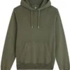Vintage Terry Hoodie Aus Bio-Baumwolle - G. Dyed Khaki