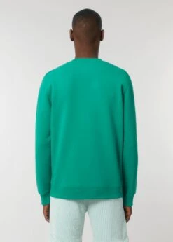 Unisex Sweatshirt Aus Bio-Baumwolle - Go Green -MELA Geschaft klassisches Sweatshirt Rueckansicht Unisex U823 100 1280x1280