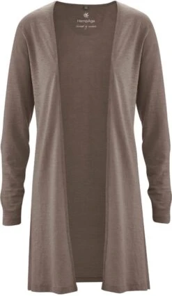 Jersey-Cardigan Aus Hanf Und Bio-Baumwolle - Dust