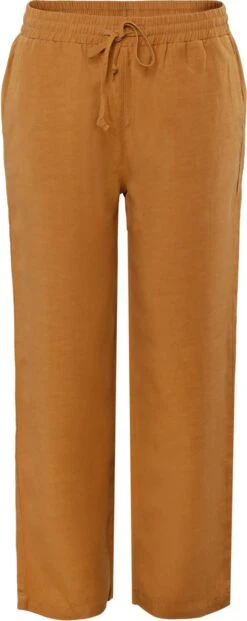 Hose Aus Tencel Und Leinen - Dark Amber