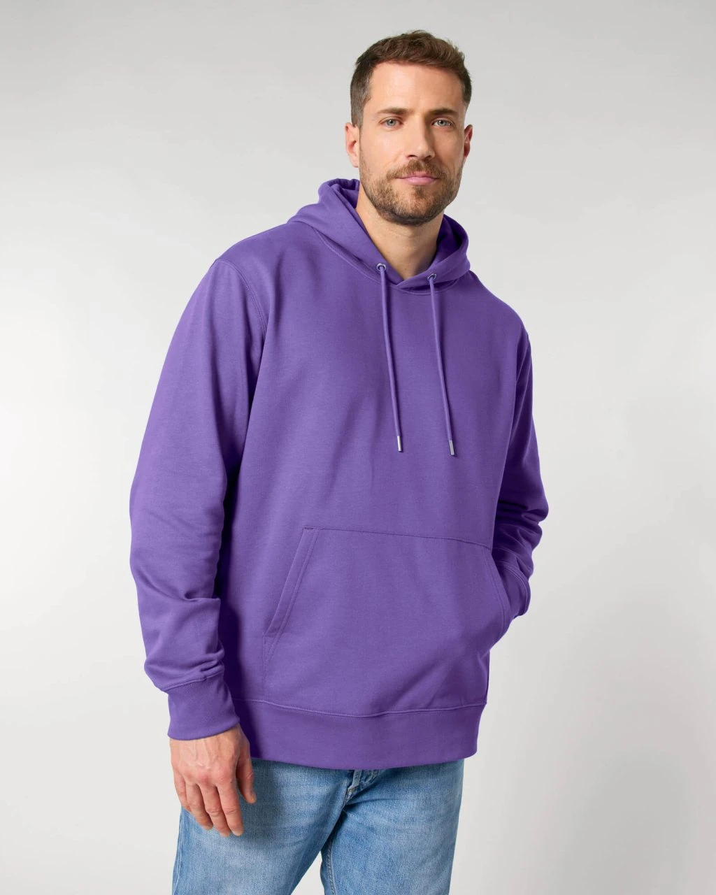 Iconic Hoodie Aus Bio-Baumwolle - Purple Love 6 Iconic Hoodie Aus Bio-Baumwolle - Purple Love – Bild 6