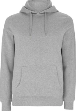Hoodie Aus Bio-Baumwolle - Melange Grey
