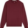 Terry Sweatshirt Aus Bio-Baumwolle - Burgundy