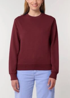 Terry Sweatshirt Aus Bio-Baumwolle - Burgundy 17 Terry Sweatshirt Aus Bio-Baumwolle - Burgundy -MELA Geschaft medium fit Sweatshirt vegan U799 244kRRgFqjMGuD9y 1280x1280