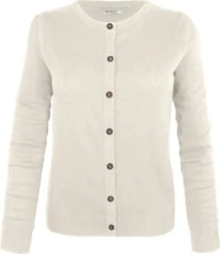 Mela Cardigan Aus Bio-Baumwolle - Cream
