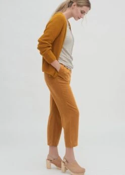 Hose Aus Tencel Und Leinen - Dark Amber 9 Hose Aus Tencel Und Leinen - Dark Amber -MELA Geschaft nachhaltig fair vegan 66522 12 1280x1280