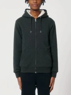 Gefütterte Unisex Kapuzenjacke Aus Bio-Baumwolle - Dark Heather Grey 16 Gefütterte Unisex Kapuzenjacke Aus Bio-Baumwolle - Dark Heather Grey -MELA Geschaft nachhaltig fair vegan Kapuzenjacke U956 651 1280x1280