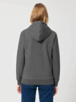 Unisex Hoodie Aus Bio-Baumwolle & Recycelter Baumwolle - Re-black 19 Unisex Hoodie Aus Bio-Baumwolle & Recycelter Baumwolle - Re-black -MELA Geschaft nachhaltiger Pulli Unisex Rueckansicht U800 600 1280x1280