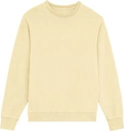 Terry Sweatshirt Aus Bio-Baumwolle - Butter
