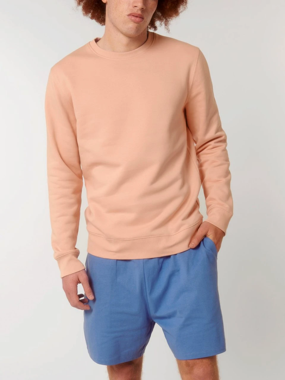 Unisex Sweatshirt Aus Bio-Baumwolle - Fraiche Peche 3 Unisex Sweatshirt Aus Bio-Baumwolle - Fraiche Peche – Bild 3