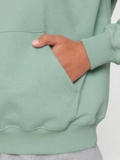 Oversized Unisex Heavy Hoodie Aus Bio-Baumwolle - Aloe -MELA Geschaft oeko hoodie bauchtasche U797 089 1280x1280