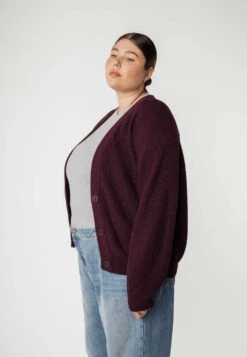 Mela Fairtrade Cardigan Neesha Aus Bio-Baumwolle - Rosine -MELA Geschaft oekofaire Mode MELA vegan neesha rai 1280x1280