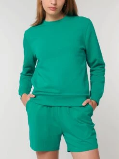 Unisex Sweatshirt Aus Bio-Baumwolle - Go Green -MELA Geschaft oekofaire Mode nachhaltig produziert U823 100 1280x1280