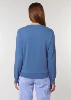 Terry Sweatshirt Aus Bio-Baumwolle - Bright Blue 17 Terry Sweatshirt Aus Bio-Baumwolle - Bright Blue -MELA Geschaft oekofaires Sweatshirt Unisex vegan U799 053 1280x1280