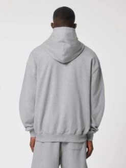 Oversized Unisex Heavy Hoodie Aus Bio-Baumwolle - Heather Grey 16 Oversized Unisex Heavy Hoodie Aus Bio-Baumwolle - Heather Grey -MELA Geschaft oversize hoodie faire herstellung U797 250 1280x1280