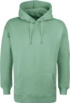 Schwerer Hoodie Aus Bio-Baumwolle - Sage Green