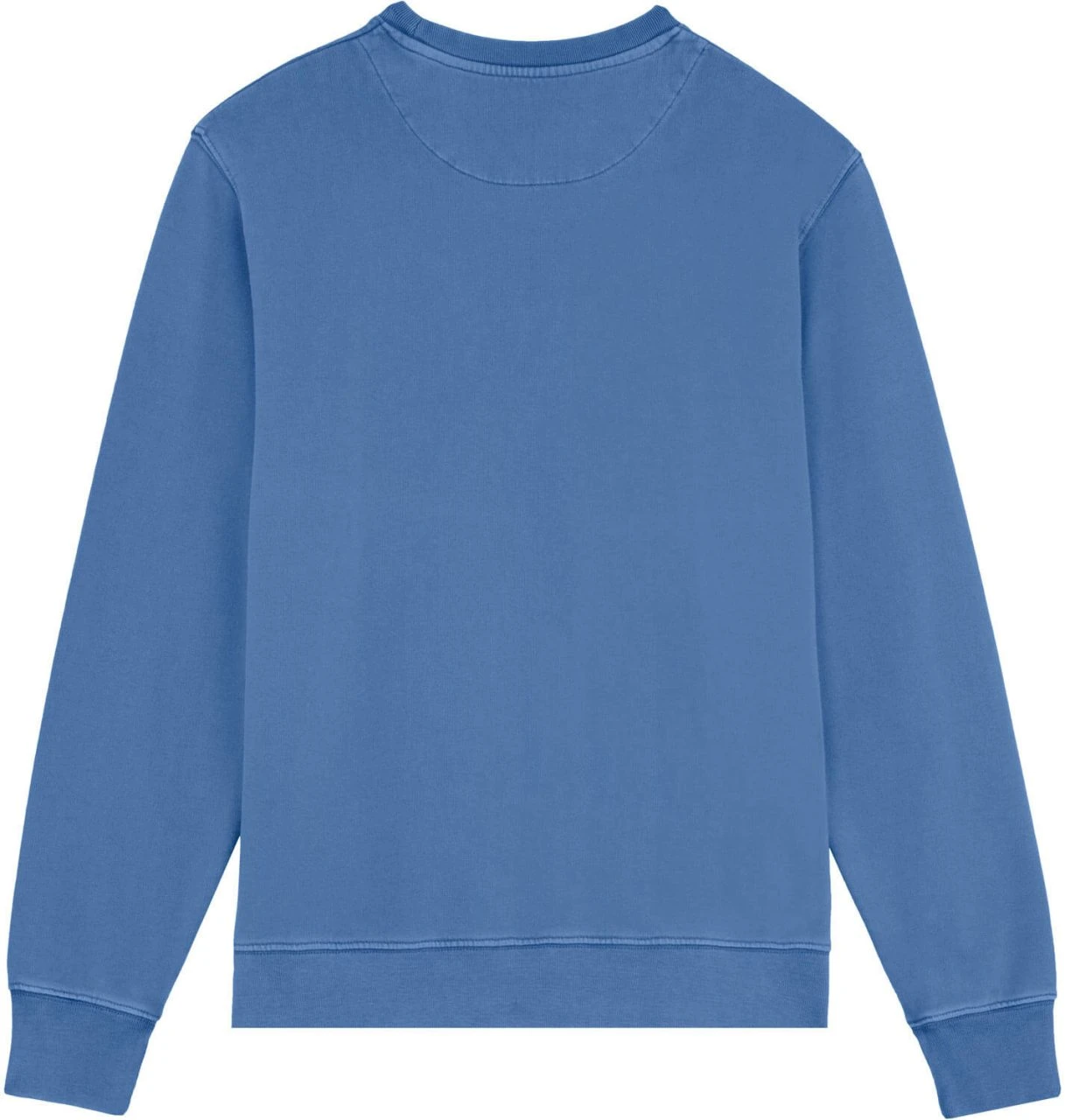 Terry Sweatshirt Aus Bio-Baumwolle - Bright Blue 2 Terry Sweatshirt Aus Bio-Baumwolle - Bright Blue – Bild 2