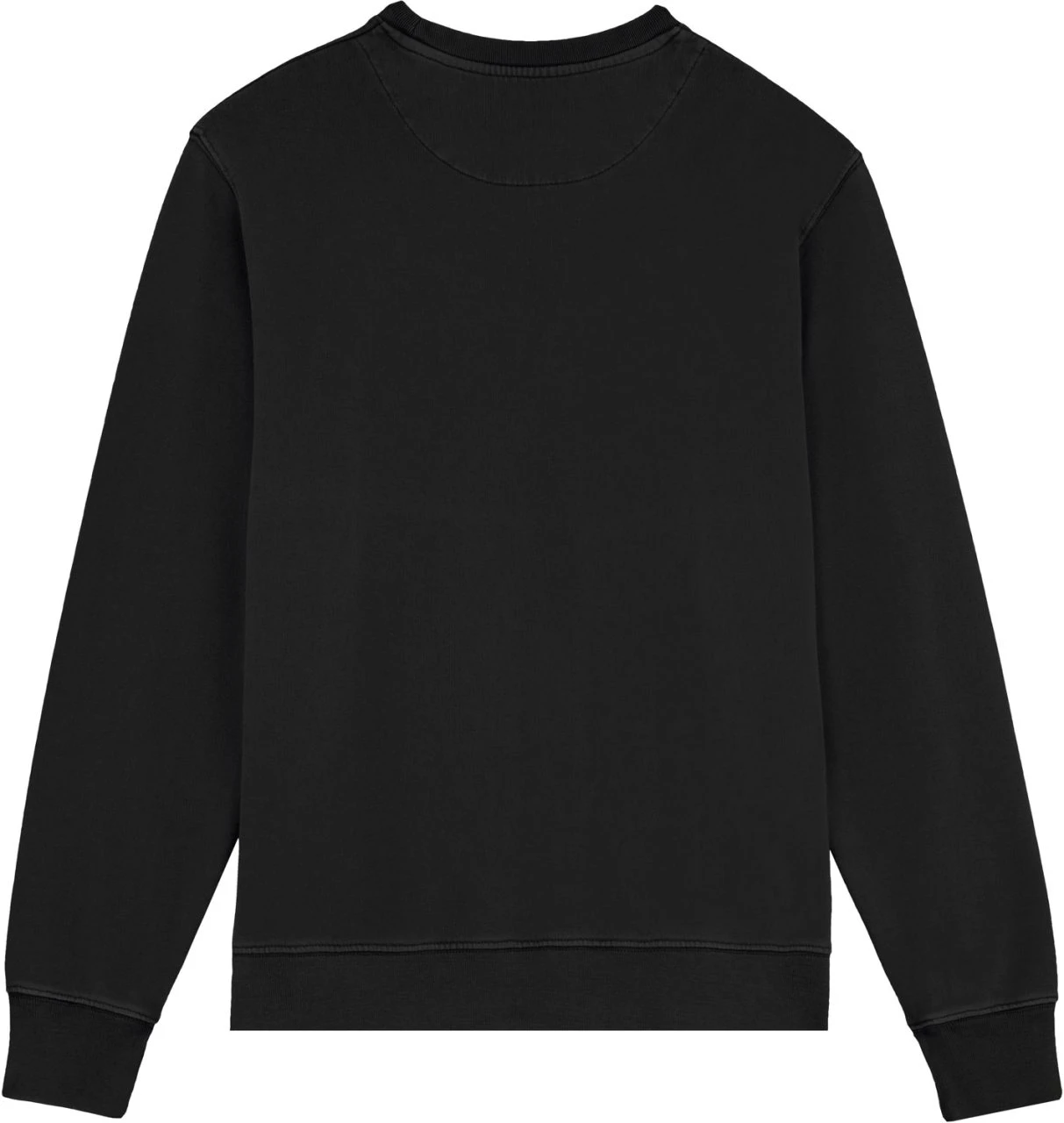 Terry Sweatshirt Aus Bio-Baumwolle - Black 2 Terry Sweatshirt Aus Bio-Baumwolle - Black – Bild 2