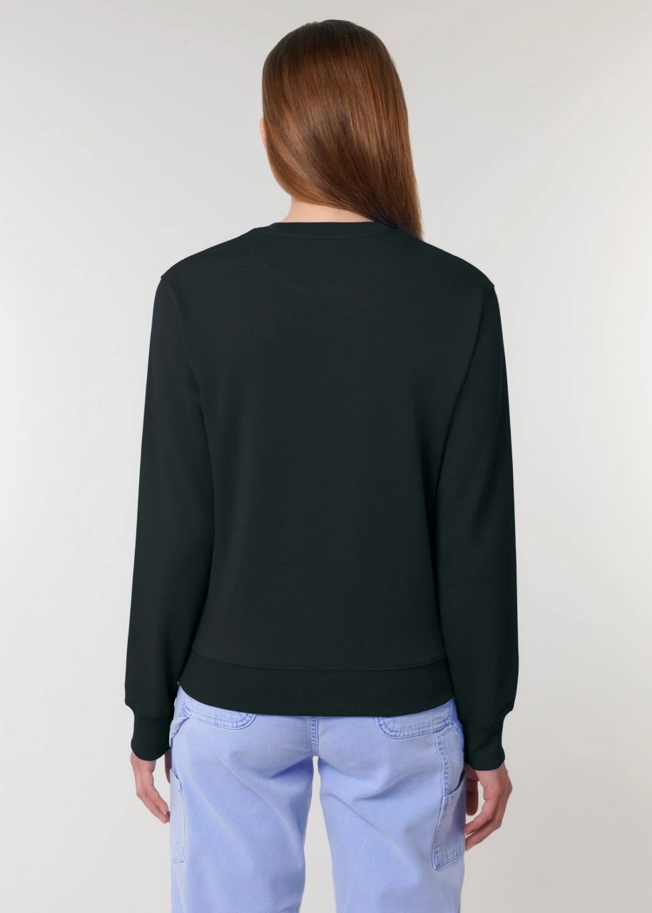 Terry Sweatshirt Aus Bio-Baumwolle - Black 7 Terry Sweatshirt Aus Bio-Baumwolle - Black – Bild 7