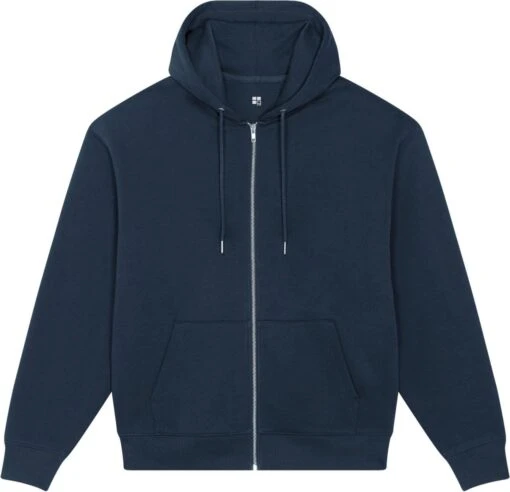 Unisex Super Heavy Sweatjacke - French Navy -MELA Geschaft schwere Unisex Sweatjacke Bio U953 727 1280x1280