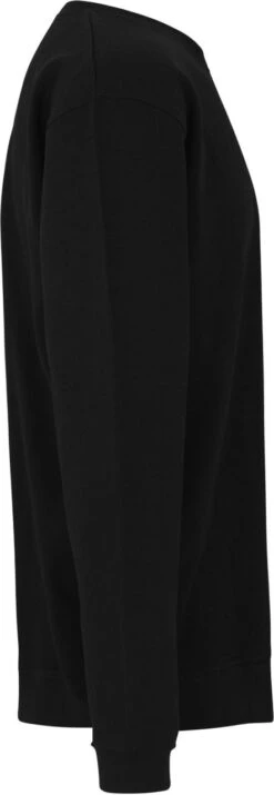 Neutral Workwear Sweatshirt Mit Fairtrade Bio-Baumwolle - Schwarz -MELA Geschaft seitenansicht workwear sweater unisex comfort fit 69301 black 1280x1280