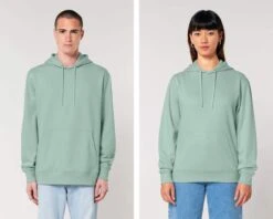 Iconic Hoodie Aus Bio-Baumwolle - Aloe -MELA Geschaft unisex hoodie hellgruen aloe gots zertifizierte bio baumwolle nachhaltige herstellung U177 089 1280x1280