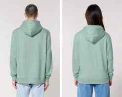 Iconic Hoodie Aus Bio-Baumwolle - Aloe -MELA Geschaft unisex kapuzenpullover herren damen aloe hellgruen faire herstellung U177 089 1280x1280