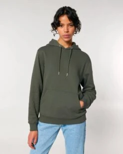 Iconic Hoodie Aus Bio-Baumwolle - Khaki 12 Iconic Hoodie Aus Bio-Baumwolle - Khaki -MELA Geschaft unisex kapuzenpullover khaki damen frauen peta approved vegan U177 223 1280x1280