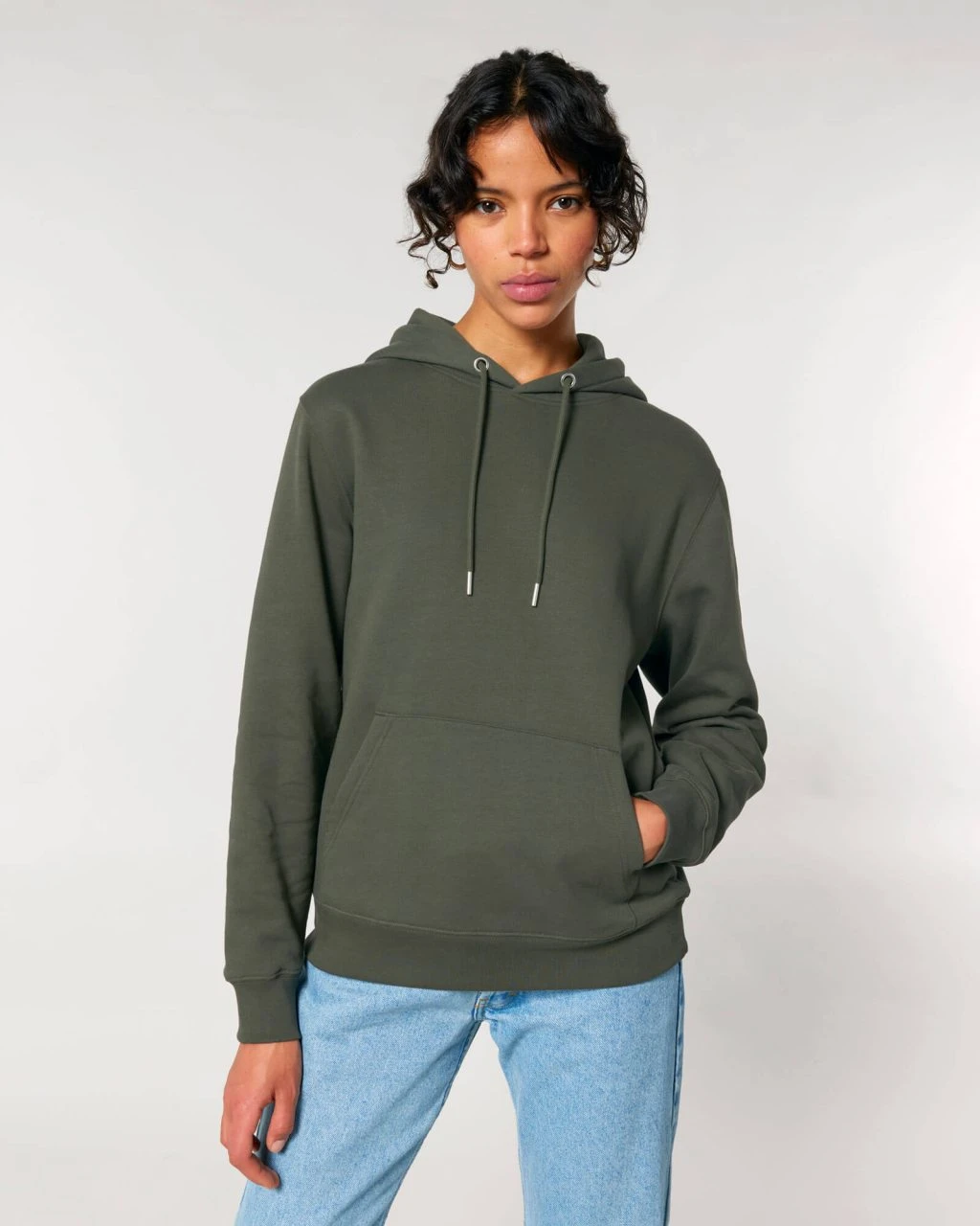 Iconic Hoodie Aus Bio-Baumwolle - Khaki 5 Iconic Hoodie Aus Bio-Baumwolle - Khaki – Bild 5