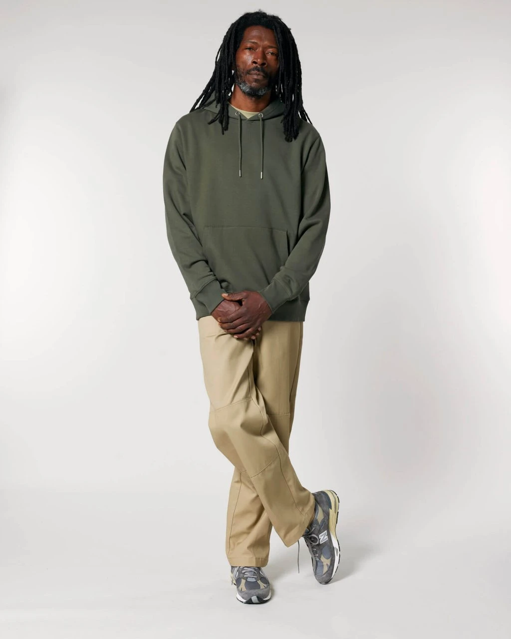 Iconic Hoodie Aus Bio-Baumwolle - Khaki 6 Iconic Hoodie Aus Bio-Baumwolle - Khaki – Bild 6